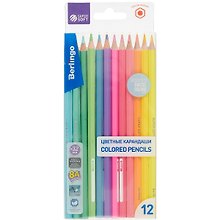 Карандаши цветные «SuperSoft. Pastel», Berlingo, 12 цветов