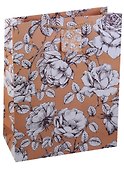 Подарочный пакет «Craft flowers», А3 - 2