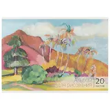 Альбом для рисования Academy Style, "Прогулка на лодке, Южный пейзаж", А4, 20 листов, на склейке, в ассортименте