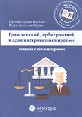 Гражданский, арбитражный и административный процесс в схемах с комментариями - 0