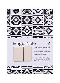 Записная книжка «Magic Note. Черный» А6+, 96 листов в линейку, Paper Art