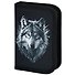 Пенал 1 отделение "Gray wolf" 21*14 см, полиэстер - 0