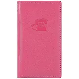 Алфавитная книга, розовая, 60 листов, А6+