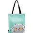 Сумка-шоппер Басик Замурчательная сумочка (мятная) текстиль 40см.*32см. - 0