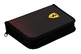 Пенал 1отд. "Ferrari" 20,5*14см, молния, инд.уп.