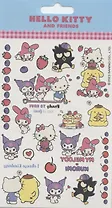 Наклейки-тату переводные 110*200 (Hello Kitty-2)