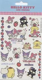 Наклейки-тату переводные 110*200 (Hello Kitty-2)