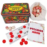 Русское лото. В жестяной коробке