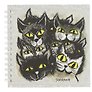 Скетчбук «Чёрные коты», 80 листов, 19.5 x 20.5 см