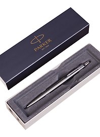 Ручка подарочная шариковая синяя, Jotter Premium Oxford Grey Pinstripe CT, Parker