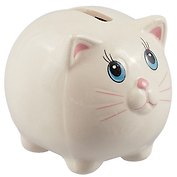 Мини-Копилка в подарочной упаковке Котик (керамика) (7,5х6) (ПВХ бокс) (12-07069-Y002)