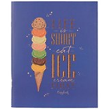 Тетрадь в клетку Paper Art, "Violet. Ice cream", 48 листов