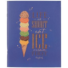 Тетрадь общая «Violet. Ice cream», 48 листов в клетку, А5 - Paper Art