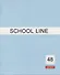 Тетрадь в клетку Listoff, Basic line, 48 листов, в ассортименте - 0