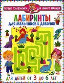 Лабиринты для мальчиков и девочек. Для детей от 3 до 6 лет - 0