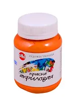 Акрил художественный 100 мл оранжевая