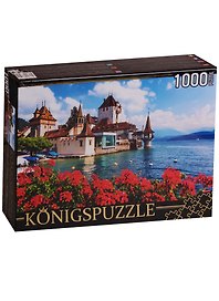 Пазл «Замок у воды» 1000 элементов, KonigsPuzzle