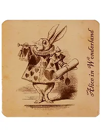 Подставка под чашку Alice in Wonderland (Кролик) (ПЧ2018-08)