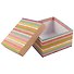 Подарочная коробка «Bright stripes», 16 х 16 см - 1