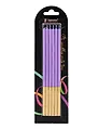 Набор свечей для торта Violet (фиолетовые) (6шт) (15см) (12-7color-candle_16)