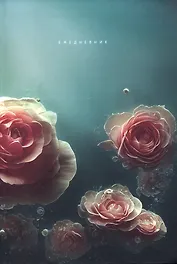 Ежедневник недат. А5 128л "Розарий" инт.переплет, ламинация soft touch, офсет