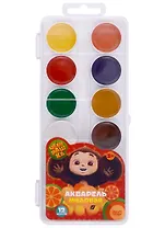 Краски акварельные "Чебурашка",12 цветов