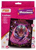 Набор для творчества Color Puppy Алмазная мозаика Тигр, 17*21см