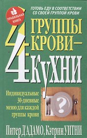 4 группы крови- 4 кухни