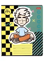 Тетрадь в линейку "Влад А4", 12 листов, в ассортименте