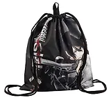 Мешок для сменной обуви "Атака Титанов. Сезон 4", 41 х 49 см, 1 отделение