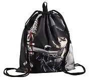 Мешок для сменной обуви "Атака Титанов. Сезон 4", 41 х 49 см, 1 отделение