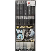 Маркеры Chameleon, «Gray tones», 5 штук