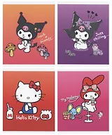 Тетрадь в клетку "Kuromi+MyMelody+HK", 48 листов, в ассортименте