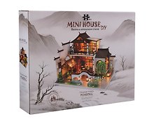 Mini house DIY. Вилла в японском стиле