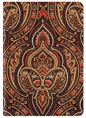 Ежедневник недатированный А6 96 листов "Oriental" коричневый