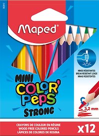 Карандаши цветные «Color'Peps mini Strong», Maped, 12 цветов