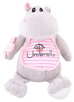 Gulliver/Гулливер Button Blue/Баттон Блу ИГР мягкая Бегемотик с зонтиком 26см 40-11-0201-1""