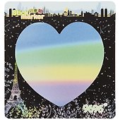 Блок бумаги самоклеяйщийся "Heart" 75л, фигурный, ассорти, инд.у.п - 1