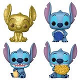 Набор подарочный Funko Pocket POP! Disney Lilo & Stitch Stitch Hanukkah Dreidel Box (4 фигурки) (Fun79952)