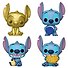 Набор подарочный Funko Pocket POP! Disney Lilo & Stitch Stitch Hanukkah Dreidel Box (4 фигурки) (Fun79952) - 0