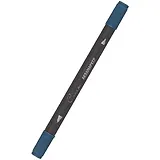 Маркер акварельный "Сонет", двухсторон., кисть и тонкий наконечник, берлинская лазурь, сонет