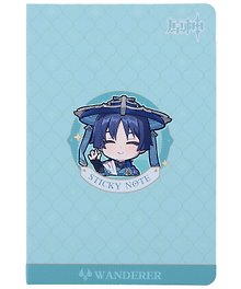 Блоки для записей 04шт "Chibi Expression The Wanderer" диспенсер-книжка