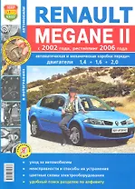 Renault Megane II с 2002 г. рестайлинг с 2006 г. ч/б фото Серия Я ремонтирую сам