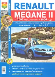 Renault Megane II с 2002 г. рестайлинг с 2006 г. ч/б фото Серия Я ремонтирую сам