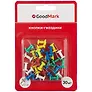 Кнопки гвоздики 30 штук, цветные, GoodMark
