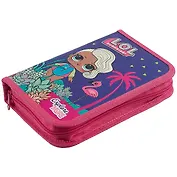 Пенал 1отд. "LOL" 20*13*4, лам., откидн.клапан
