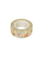 Скотч декоративный бумажный Цветочный сад (859155) (1,5см х 10м) (упаковка)