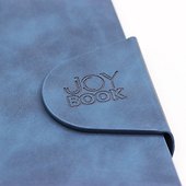 Книга для записей «Snap book. No 6», А4, 80 листов, линованная, искусcтвенная кожа, с ляссе, Listoff - 2