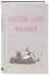 Ежедневник недат. А5 72л "WORK-LIFE BALANCE" - 1
