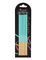 Набор свечей для торта Mint (мятные) (6шт) (15см) (12-7color-candle_14)